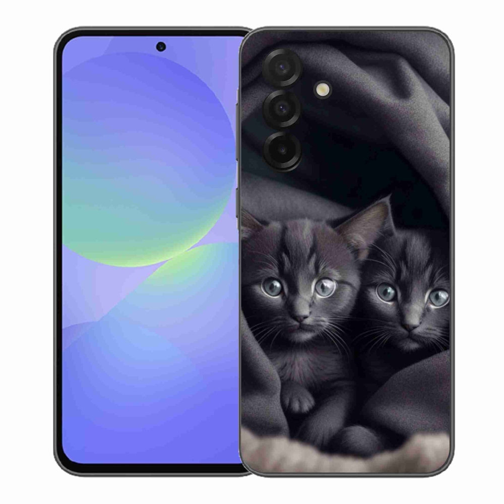 Gelový kryt mmCase na Samsung Galaxy A37 5G - kočičí duo