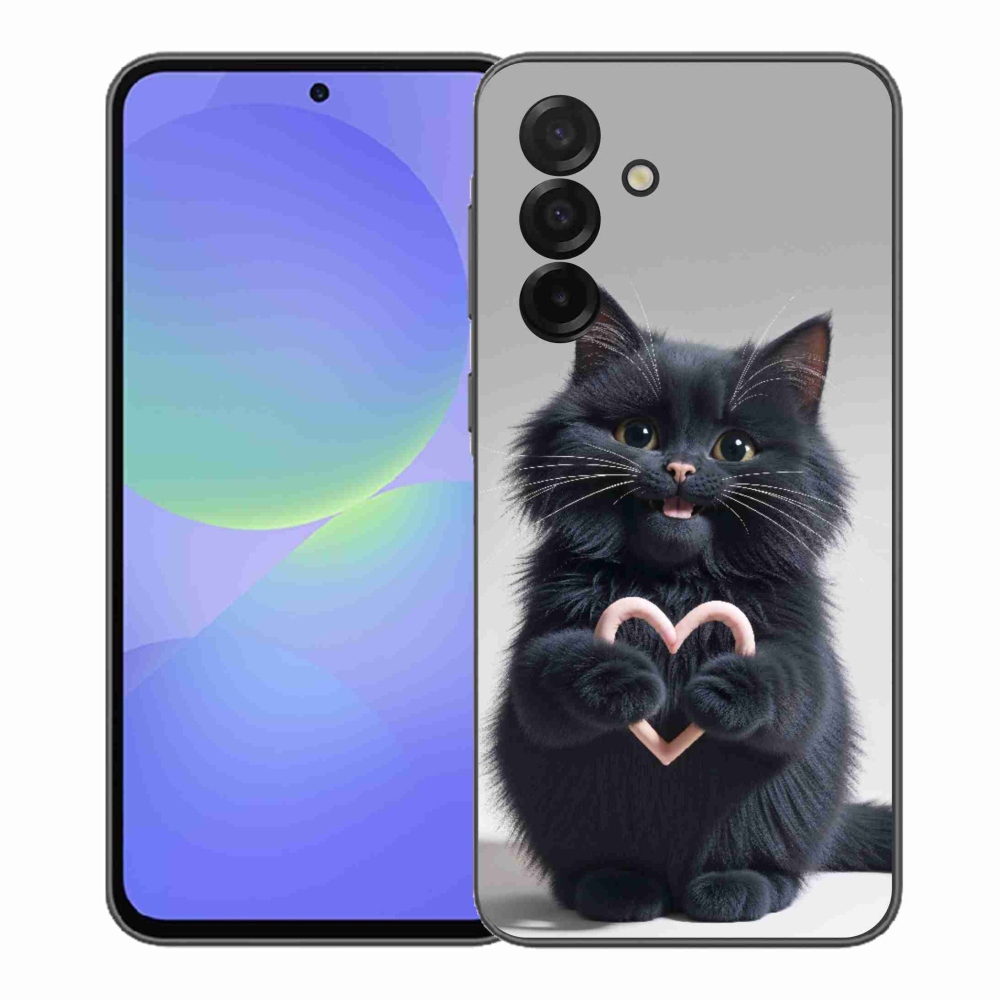 Gelový kryt mmCase na Samsung Galaxy A37 5G - kočičí láska 3