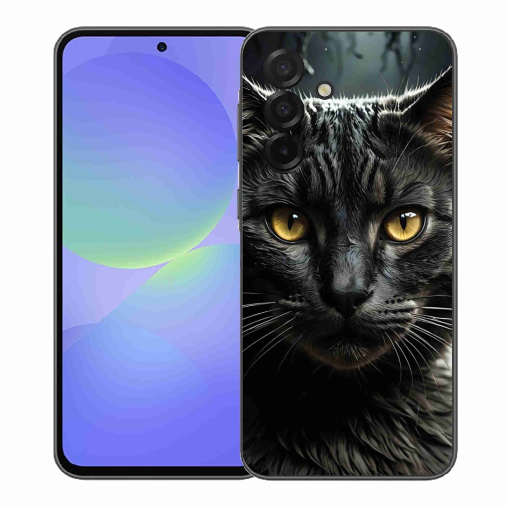 Gelový kryt mmCase na Samsung Galaxy A37 5G - kočičí pohled 3