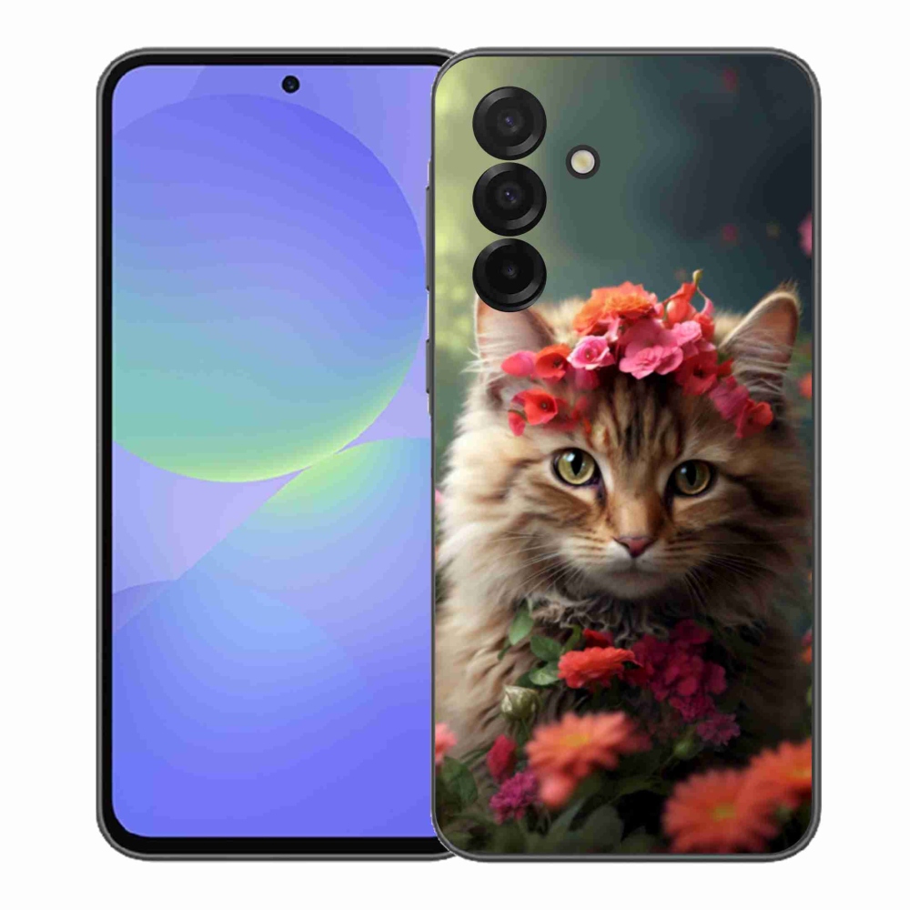 Gelový kryt mmCase na Samsung Galaxy A37 5G - kočíčí princezna