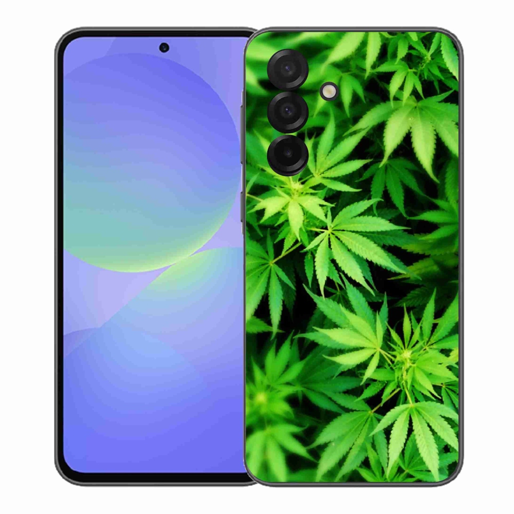 Gelový kryt mmCase na Samsung Galaxy A37 5G - konopí 3