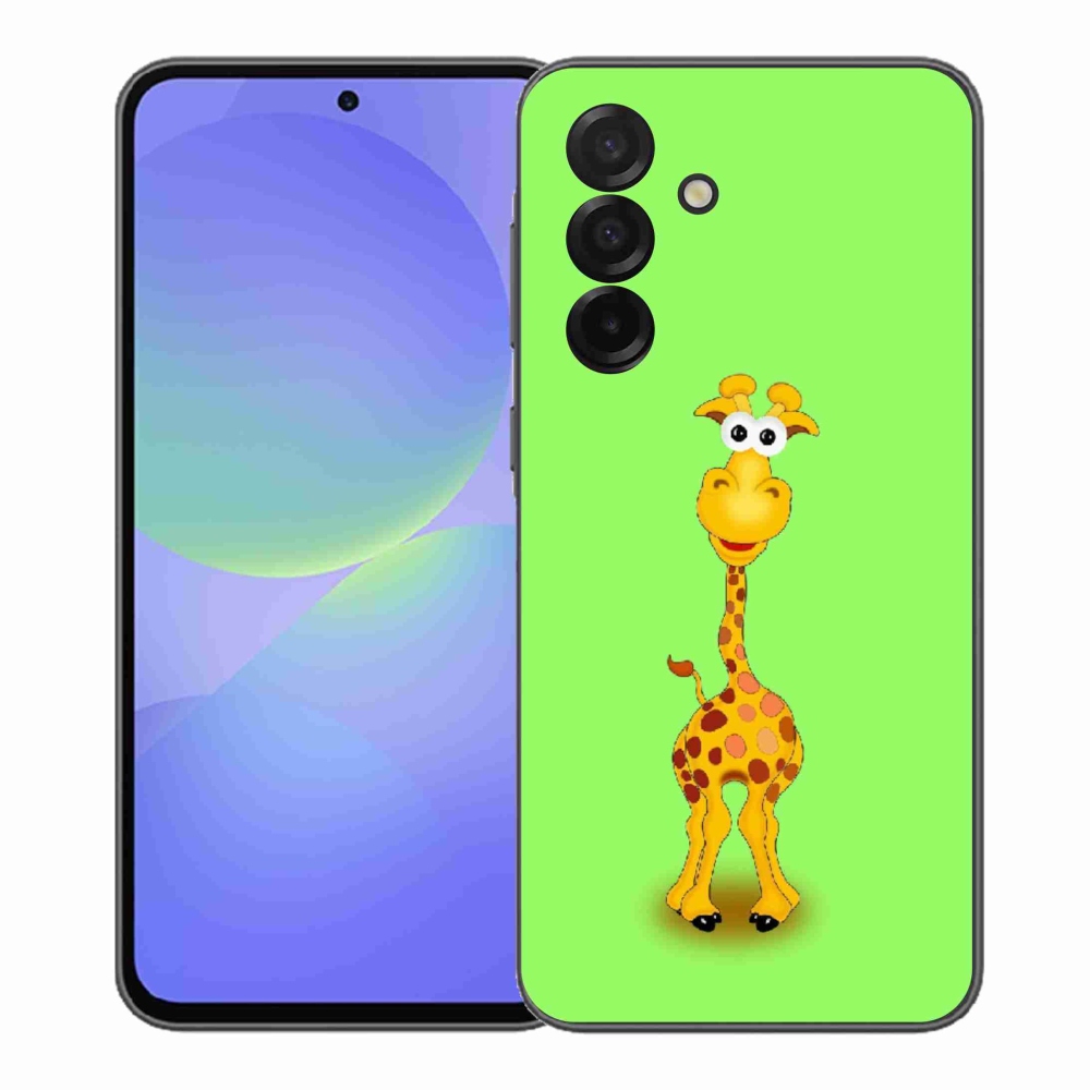 Gelový kryt mmCase na Samsung Galaxy A37 5G - kreslená žirafa