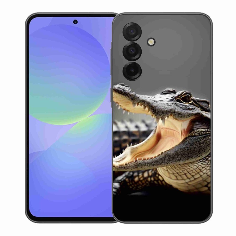 Gelový kryt mmCase na Samsung Galaxy A37 5G - krokodýl