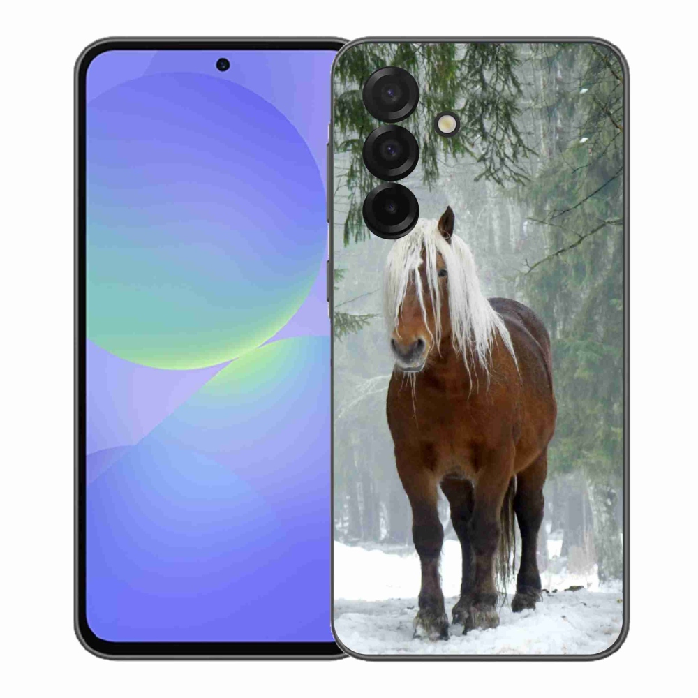 Gelový kryt mmCase na Samsung Galaxy A37 5G - kůň v lese