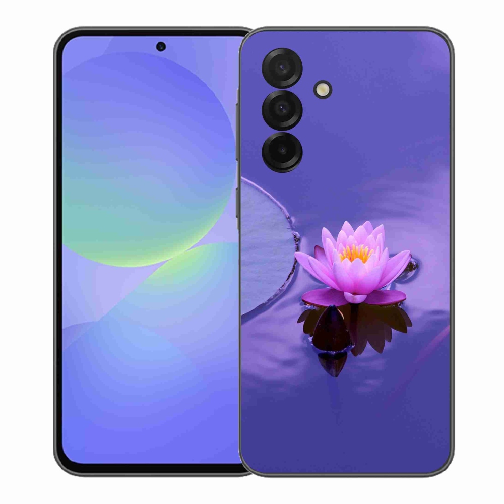 Gelový kryt mmCase na Samsung Galaxy A37 5G - květ na hladině