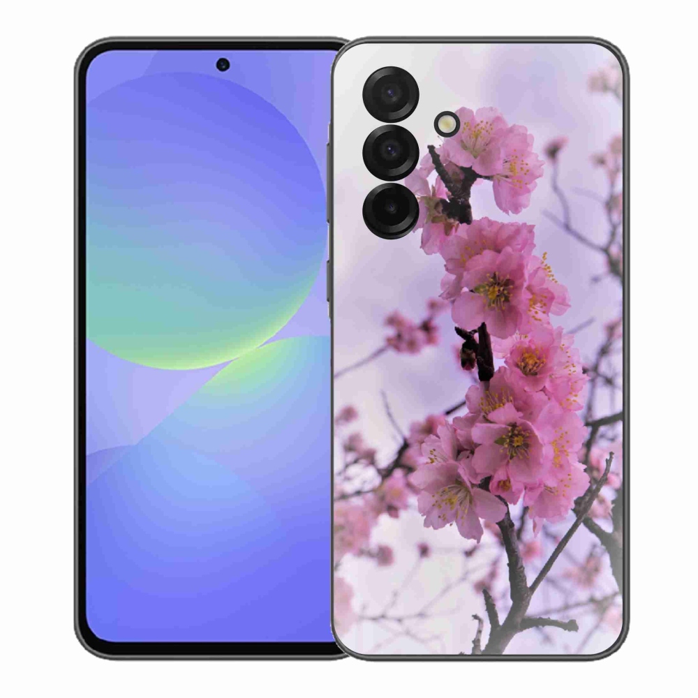 Gelový kryt mmCase na Samsung Galaxy A37 5G - květiny 7