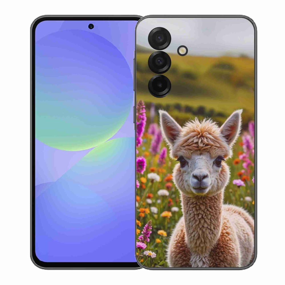 Gelový kryt mmCase na Samsung Galaxy A37 5G - lama na louce