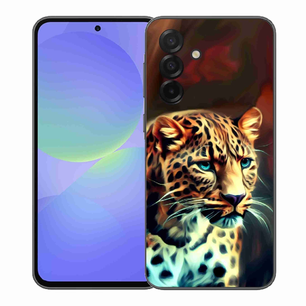 Gelový kryt mmCase na Samsung Galaxy A37 5G - leopard