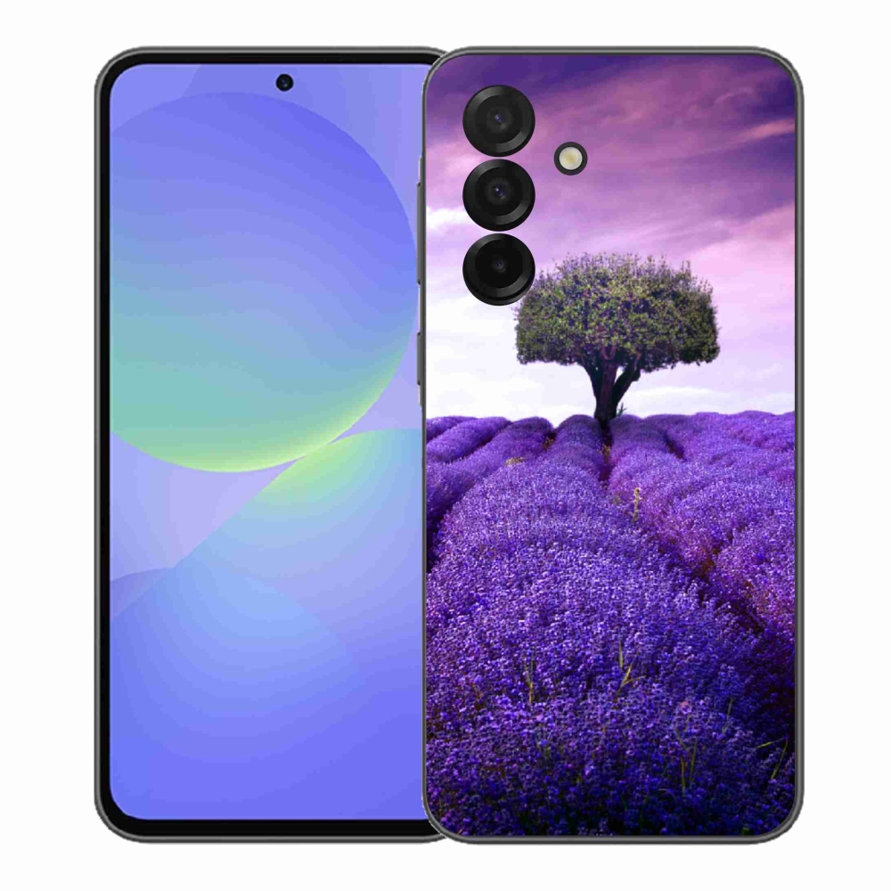 Gelový kryt mmCase na Samsung Galaxy A37 5G - levandulová louka
