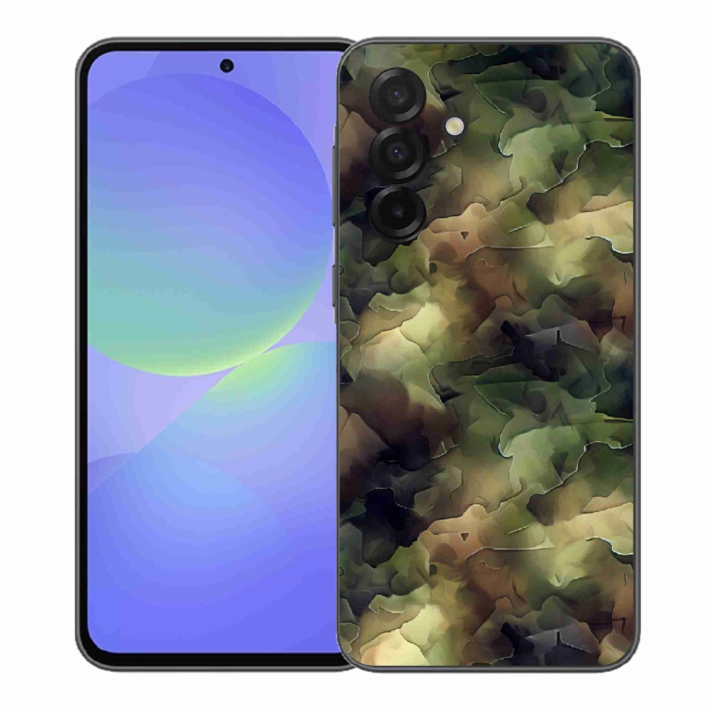 Gelový kryt mmCase na Samsung Galaxy A37 5G - maskáčový vzor 10