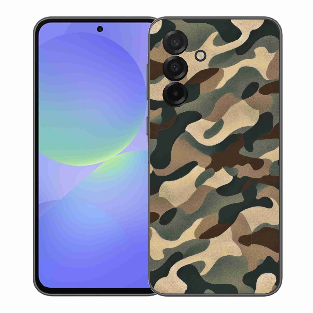 Gelový kryt mmCase na Samsung Galaxy A37 5G - maskáčový vzor 11