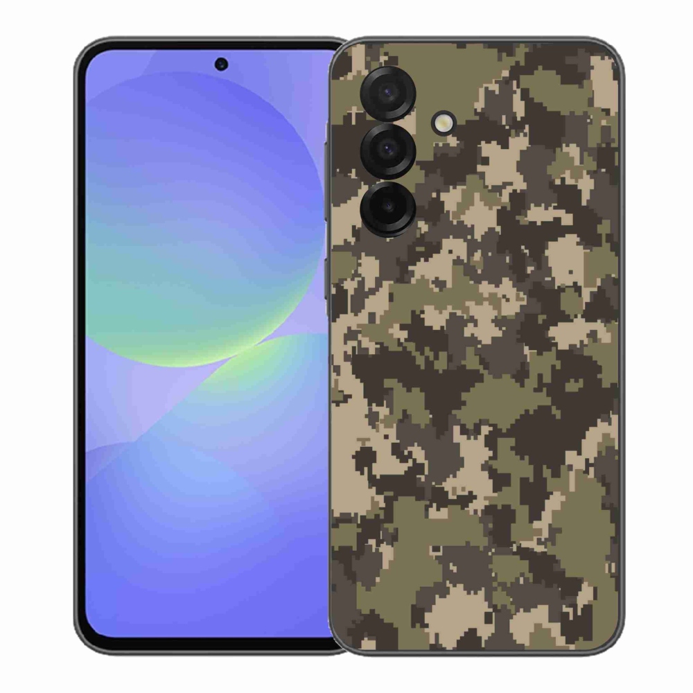 Gelový kryt mmCase na Samsung Galaxy A37 5G - maskáčový vzor 12