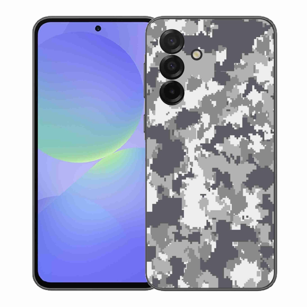 Gelový kryt mmCase na Samsung Galaxy A37 5G - maskáčový vzor 2