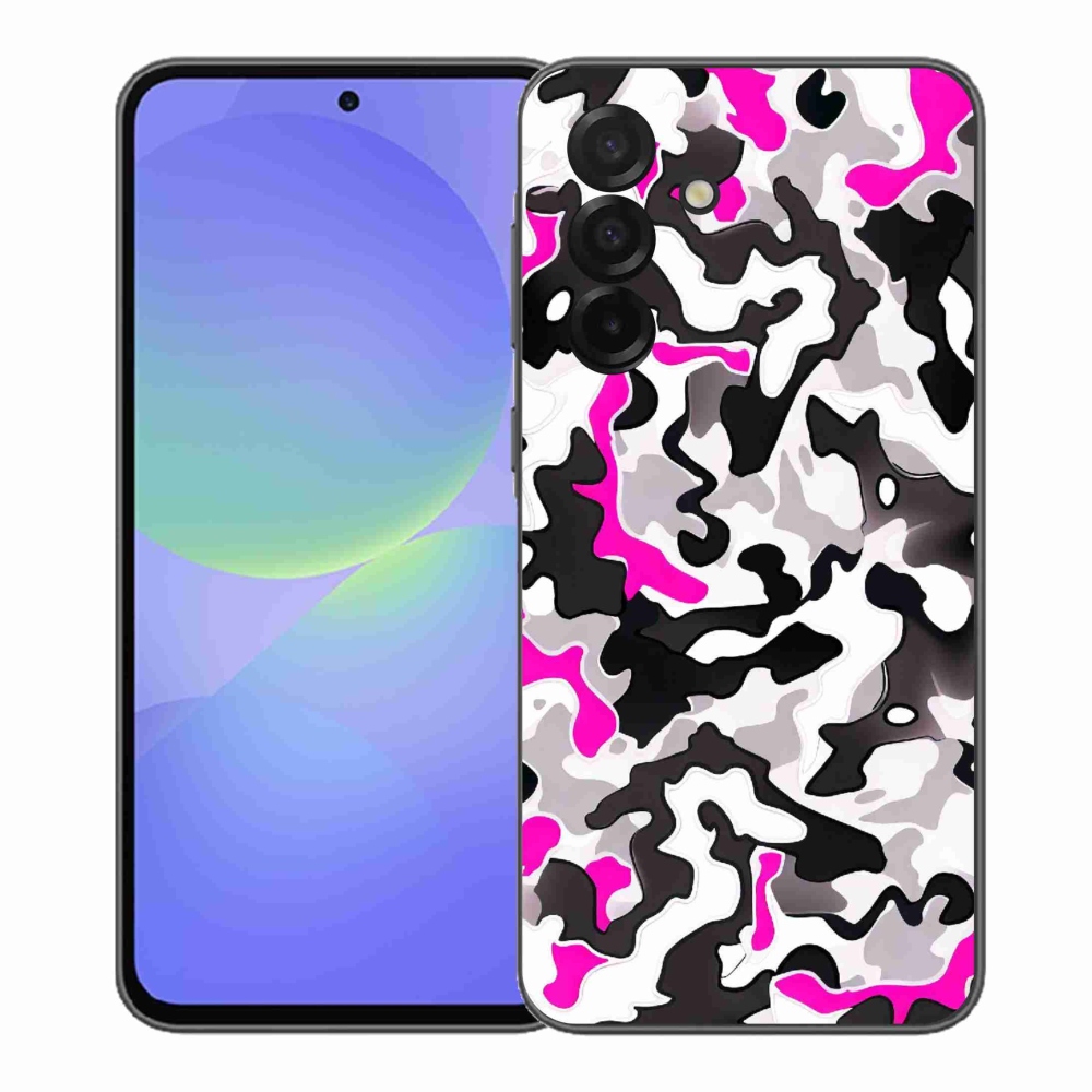 Gelový kryt mmCase na Samsung Galaxy A37 5G - maskáčový vzor 5