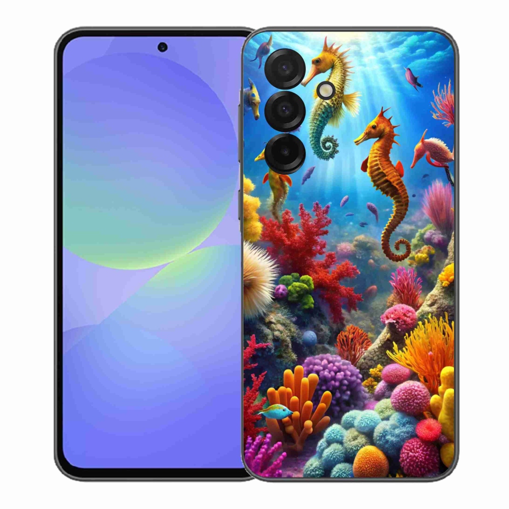 Gelový kryt mmCase na Samsung Galaxy A37 5G - mořský svět 3