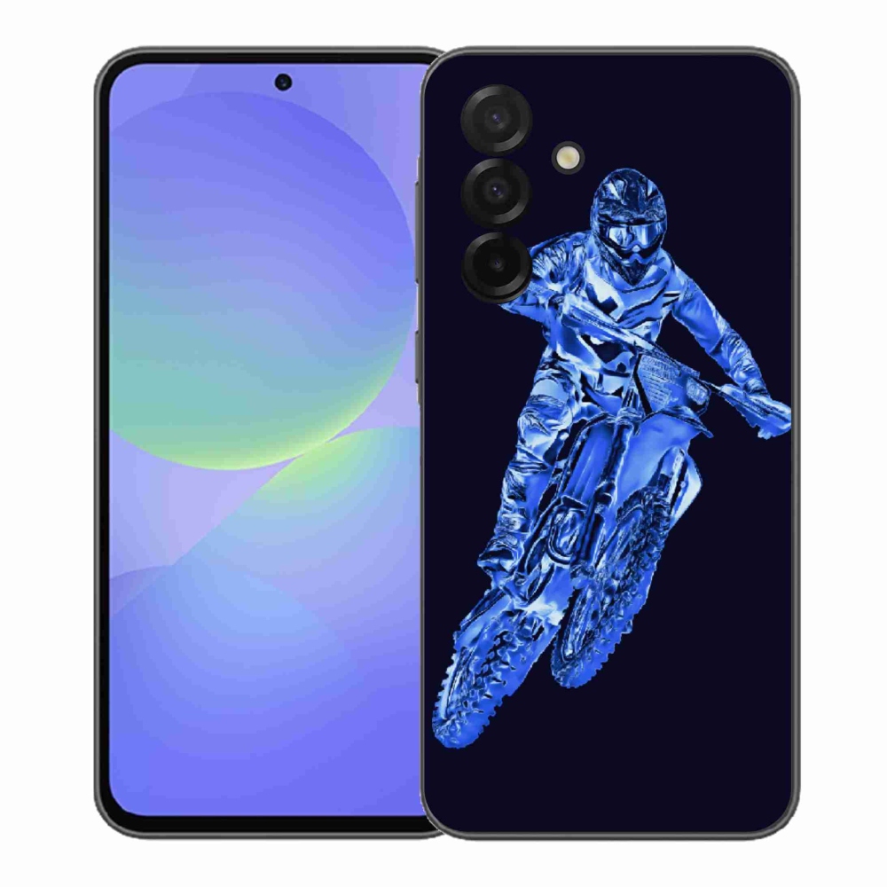 Gelový kryt mmCase na Samsung Galaxy A37 5G - motocross 1