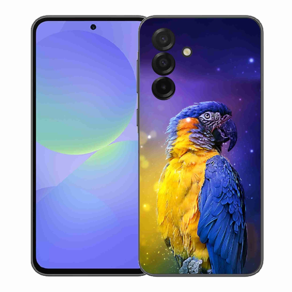 Gelový kryt mmCase na Samsung Galaxy A37 5G - papoušek ara 1