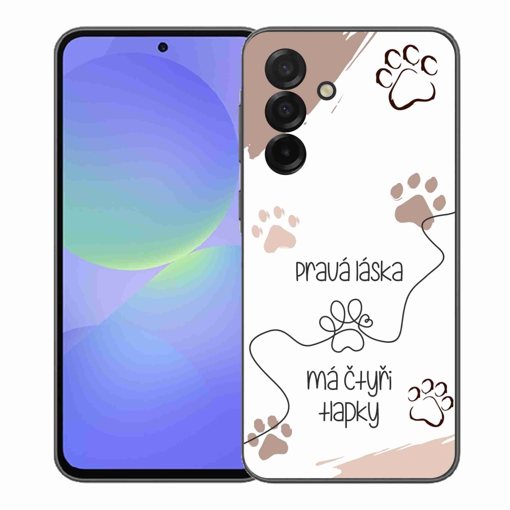 Gelový kryt mmCase na Samsung Galaxy A37 5G - psí motiv 1 bílé pozadí