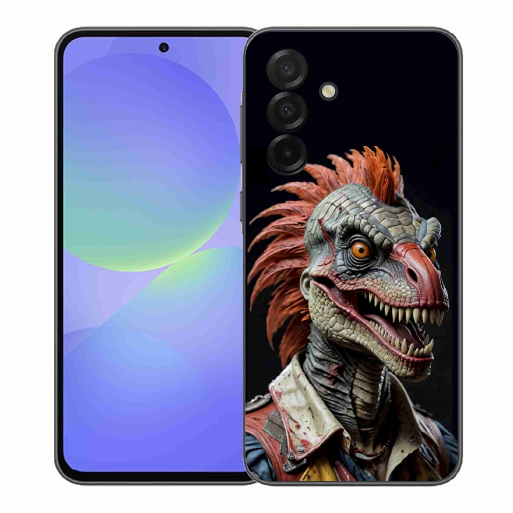 Gelový kryt mmCase na Samsung Galaxy A37 5G - punk dinosaurus