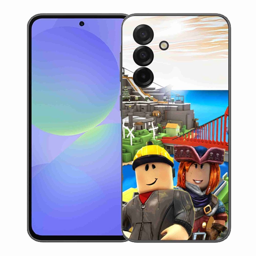 Gelový kryt mmCase na Samsung Galaxy A37 5G - roblox 1