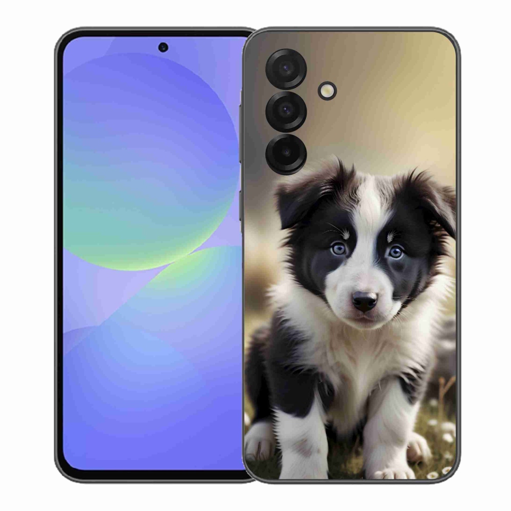 Gelový kryt mmCase na Samsung Galaxy A37 5G - roztomilá border kolie