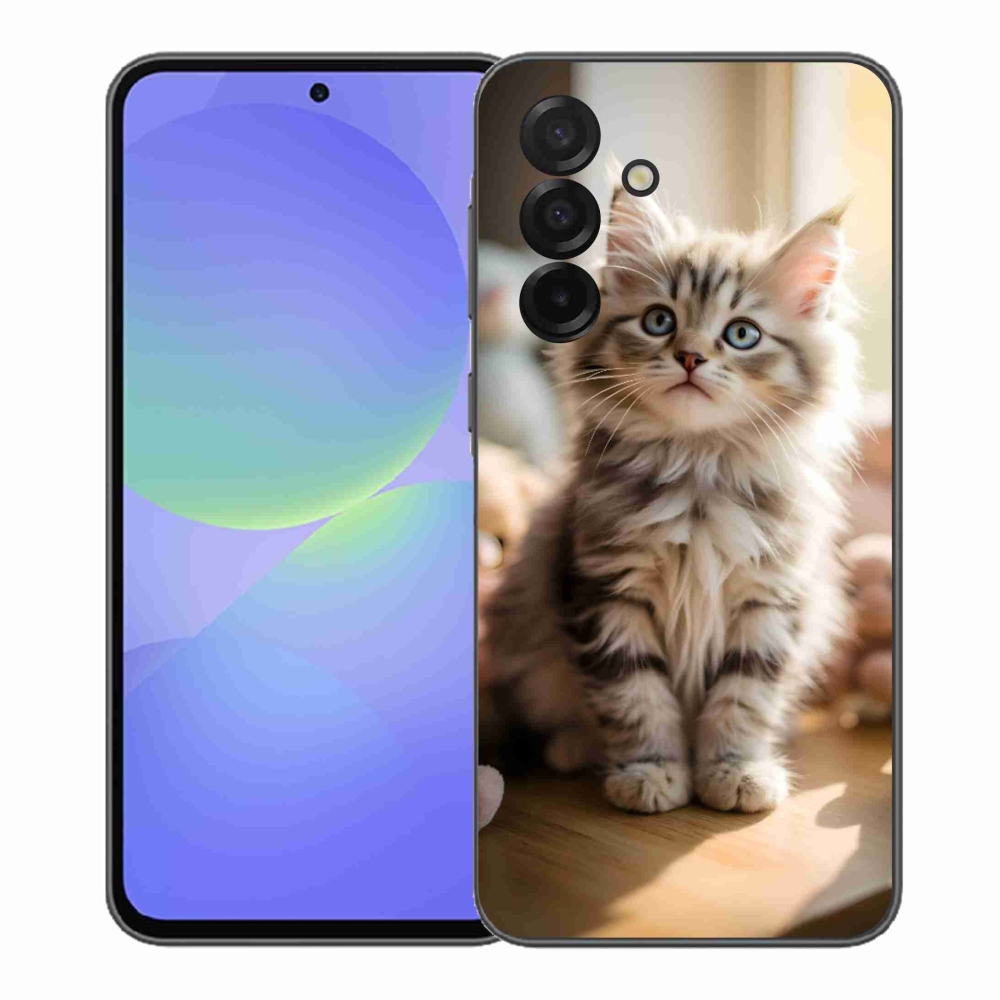 Gelový kryt mmCase na Samsung Galaxy A37 5G - roztomilé kotě 10