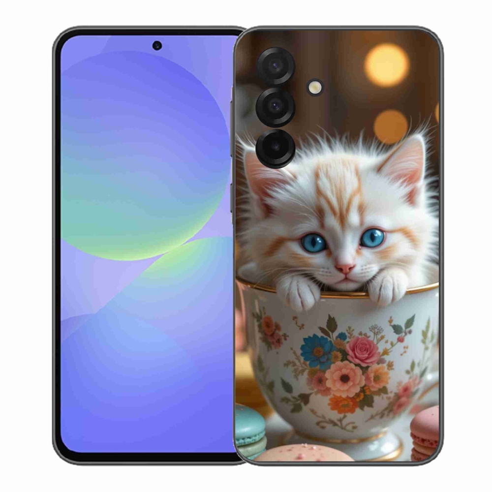 Gelový kryt mmCase na Samsung Galaxy A37 5G - roztomilé kotě 6