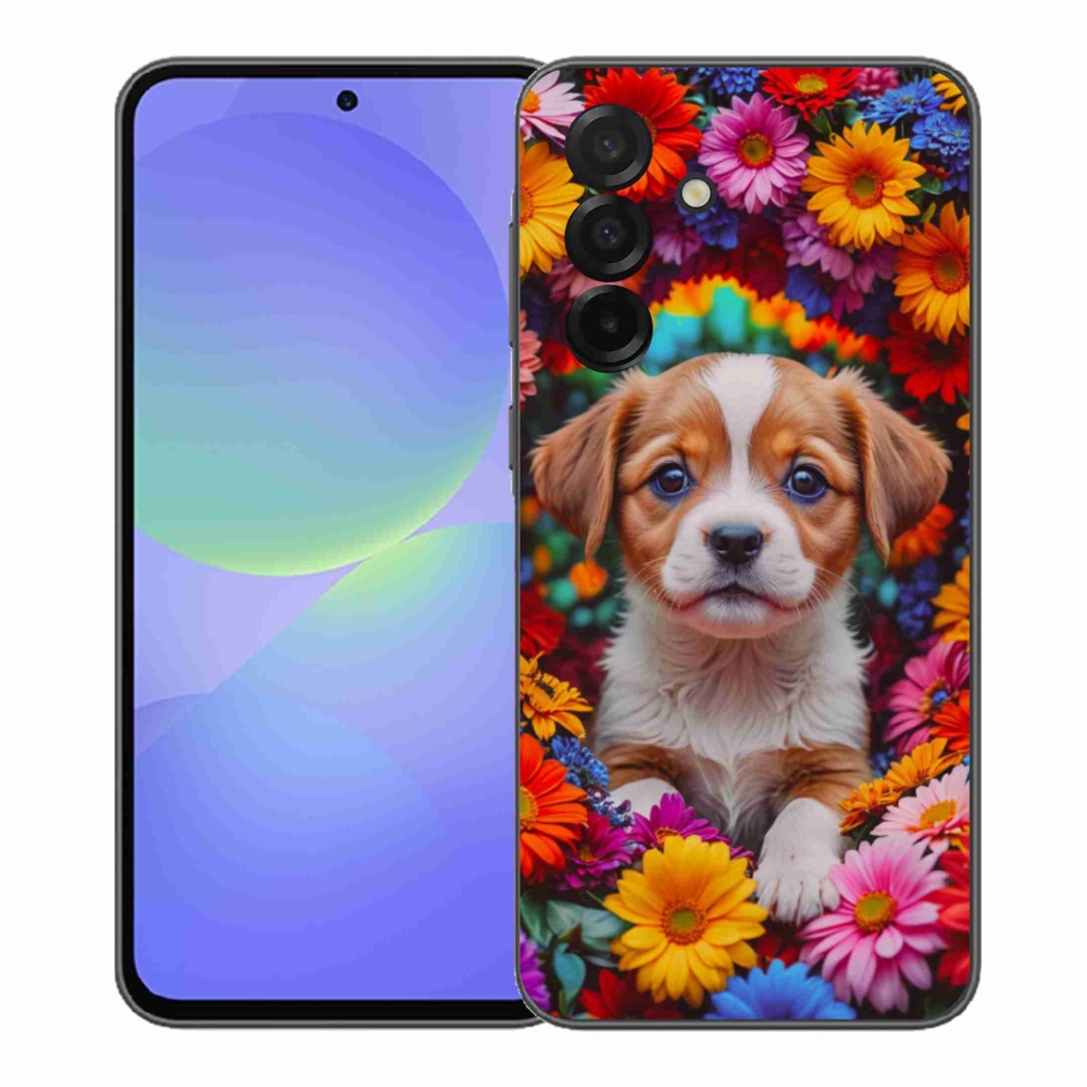 Gelový kryt mmCase na Samsung Galaxy A37 5G - roztomilé štěně