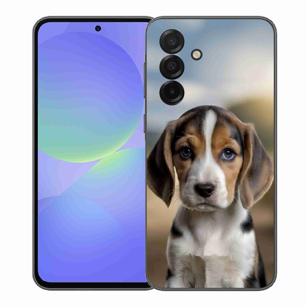 Gelový kryt mmCase na Samsung Galaxy A37 5G - roztomilý bígl