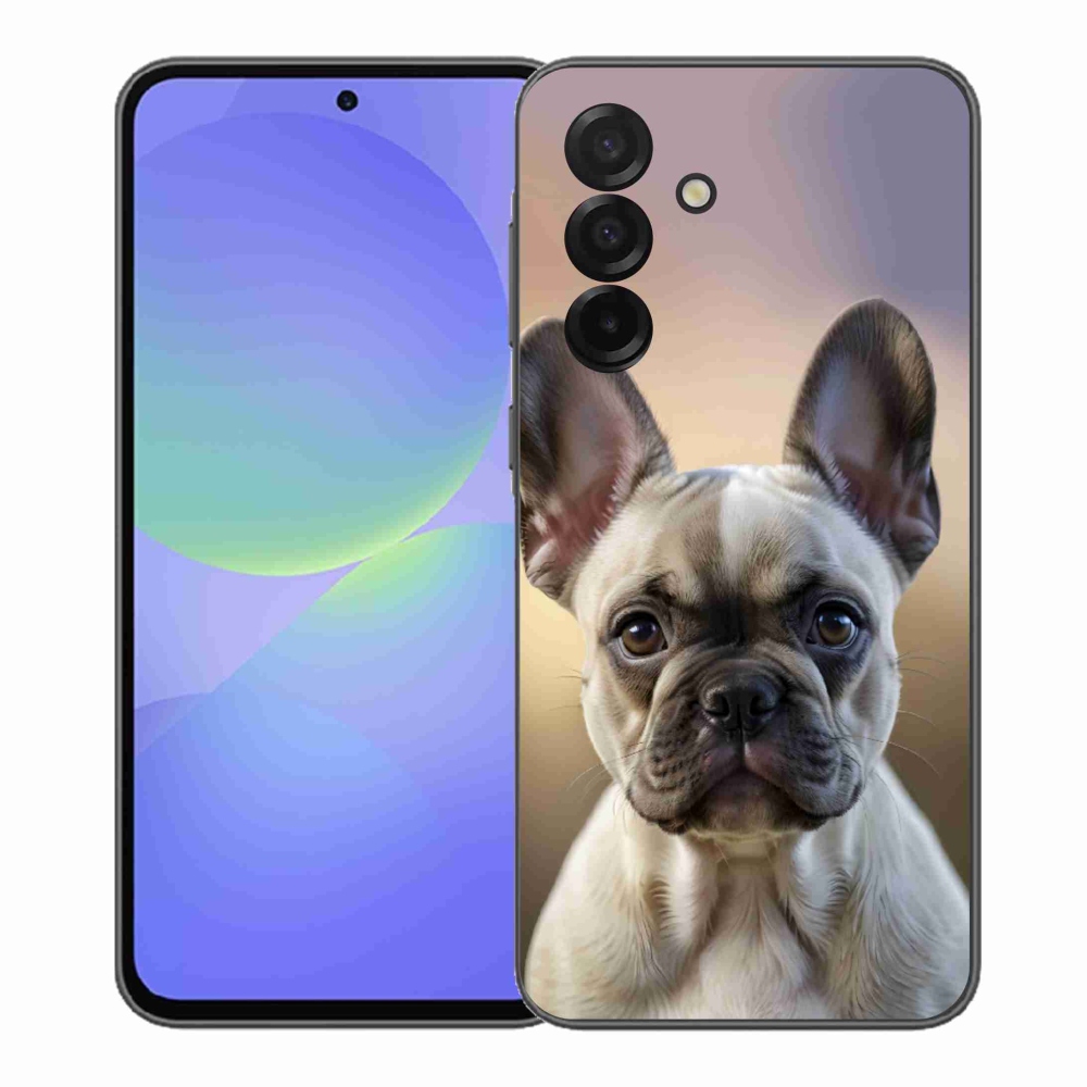 Gelový kryt mmCase na Samsung Galaxy A37 5G - roztomilý francouzský buldoček