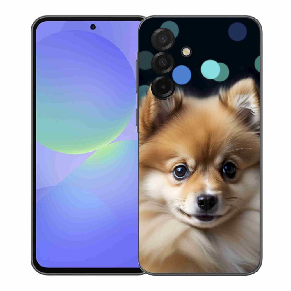Gelový kryt mmCase na Samsung Galaxy A37 5G - roztomilý pomeranian