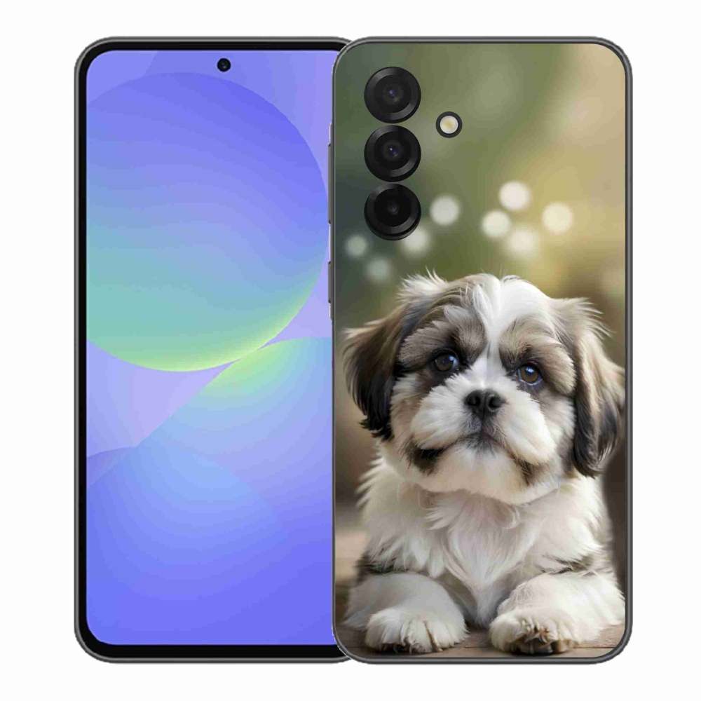 Gelový kryt mmCase na Samsung Galaxy A37 5G - roztomilý shih-tzu