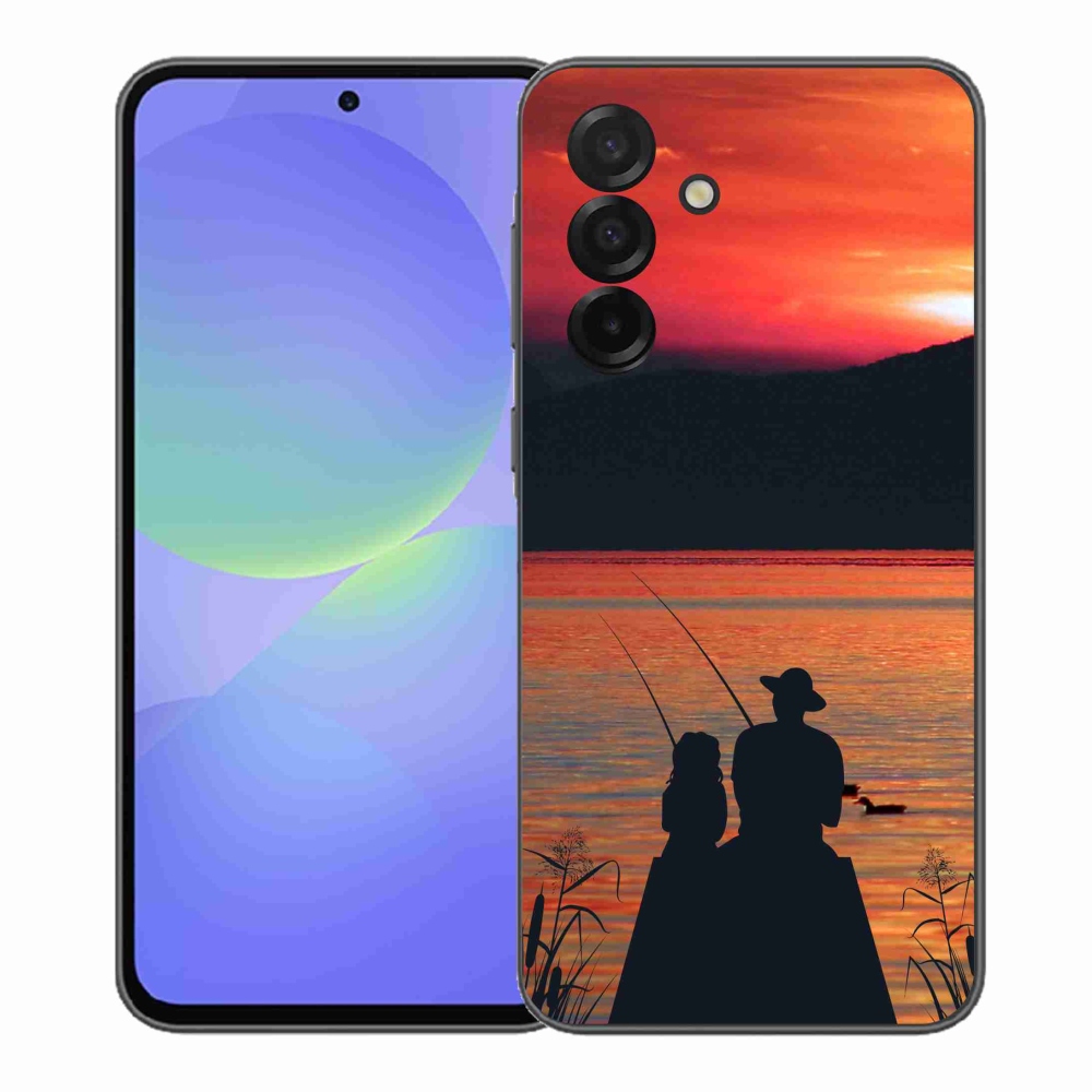 Gelový kryt mmCase na Samsung Galaxy A37 5G - rybaření 3