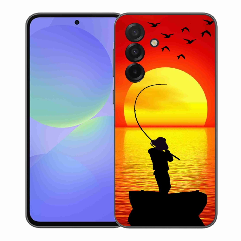 Gelový kryt mmCase na Samsung Galaxy A37 5G - rybaření