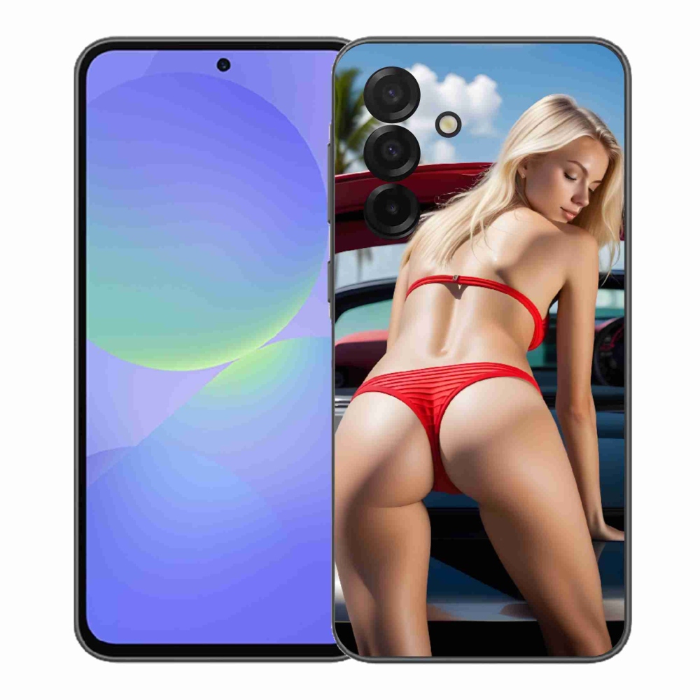 Gelový kryt mmCase na Samsung Galaxy A37 5G - sexy žena 2