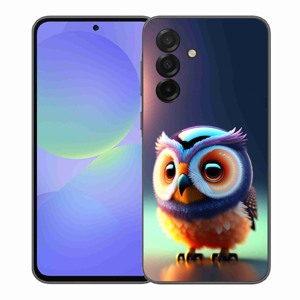 Gelový kryt mmCase na Samsung Galaxy A37 5G - sovička