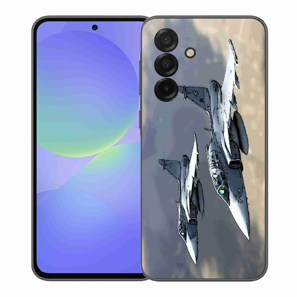 Gelový kryt mmCase na Samsung Galaxy A37 5G - stíhačky