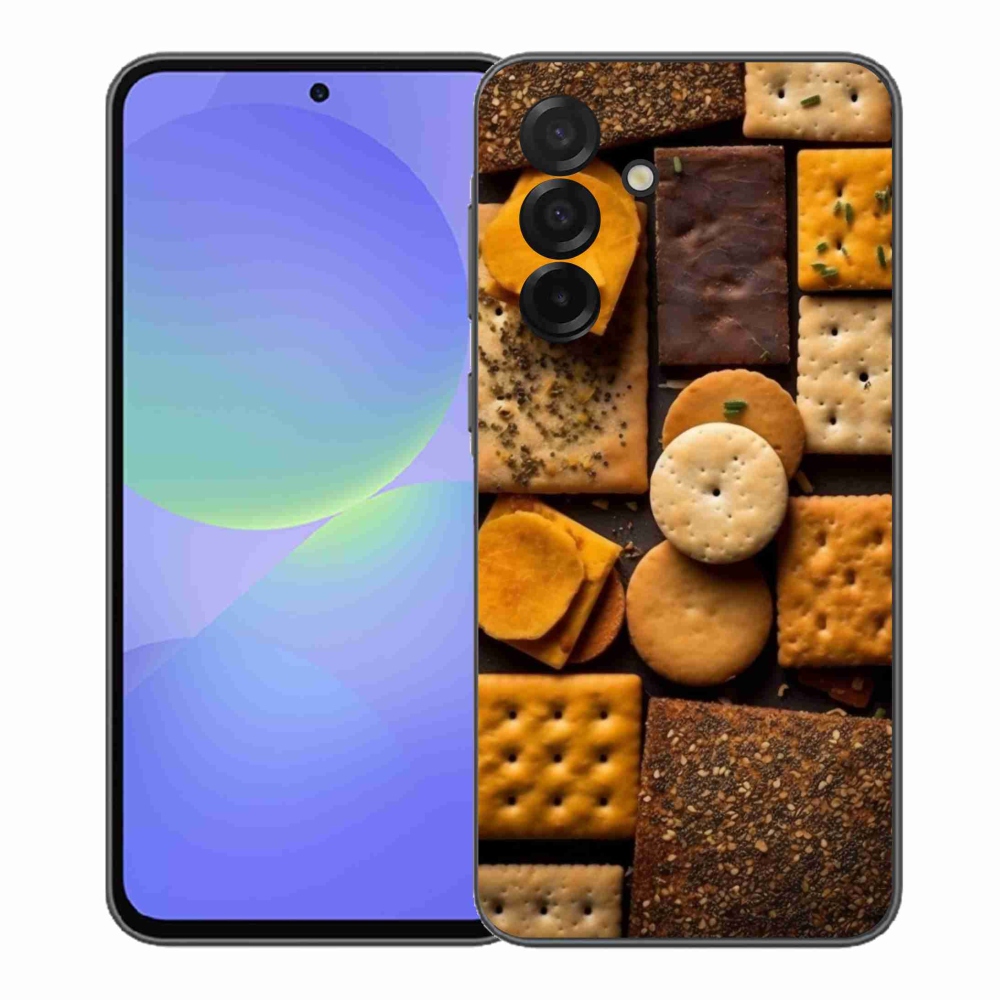 Gelový kryt mmCase na Samsung Galaxy A37 5G - sušenky