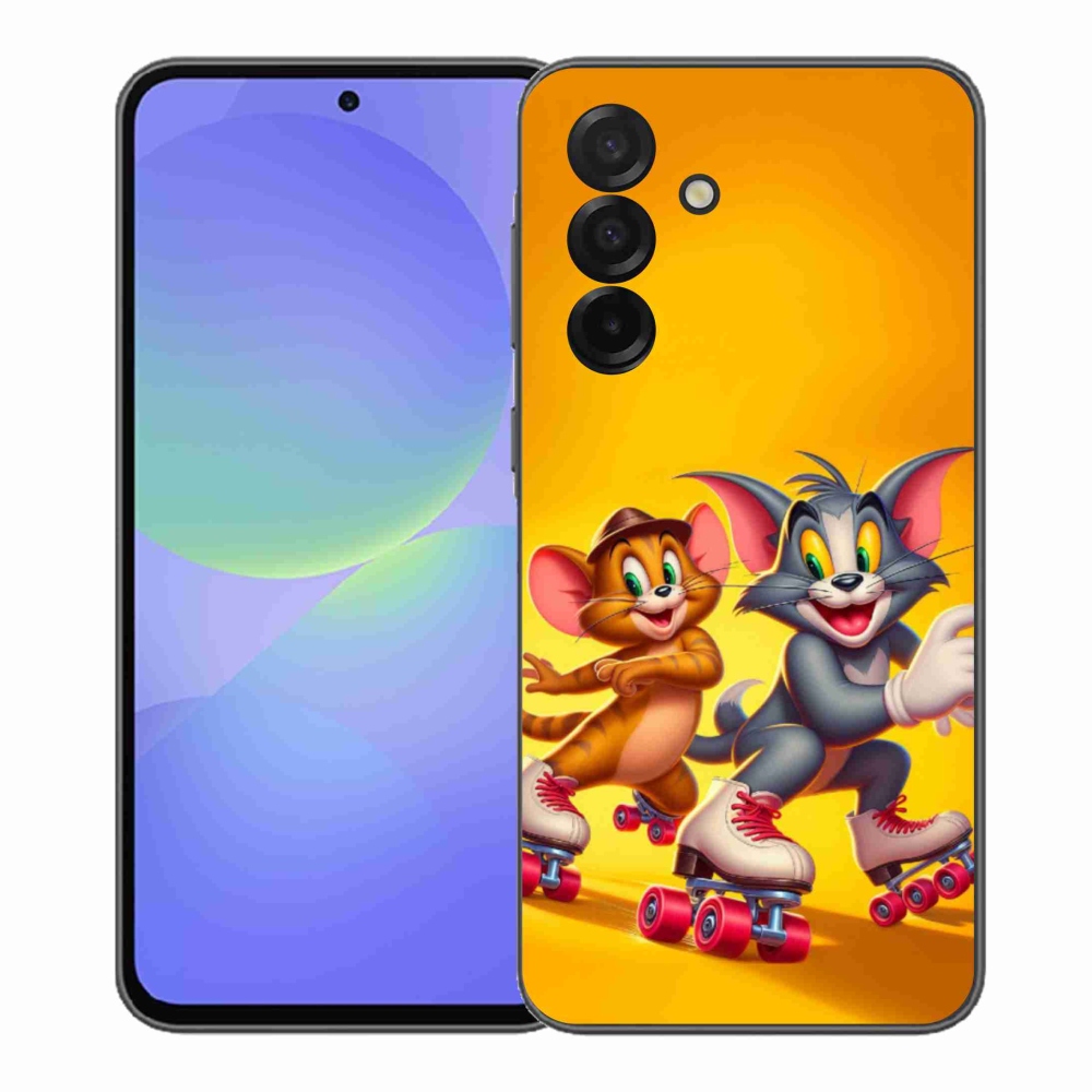 Gelový kryt mmCase na Samsung Galaxy A37 5G - tom a jerry
