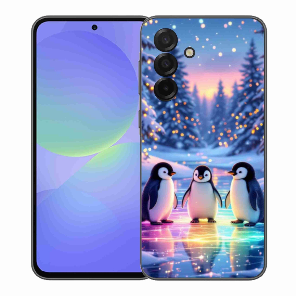 Gelový kryt mmCase na Samsung Galaxy A37 5G - tučnáci