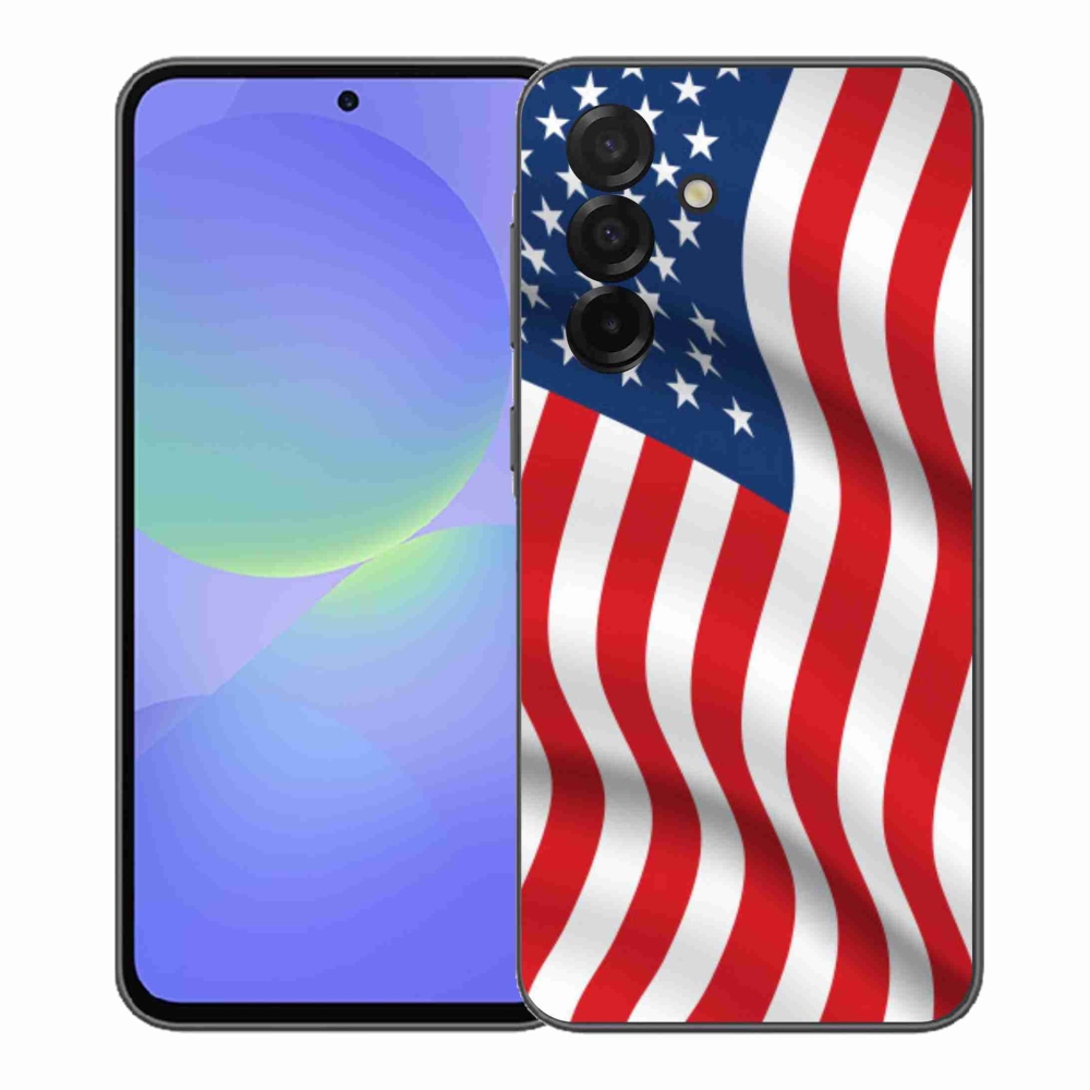 Gelový kryt mmCase na Samsung Galaxy A37 5G - USA vlajka