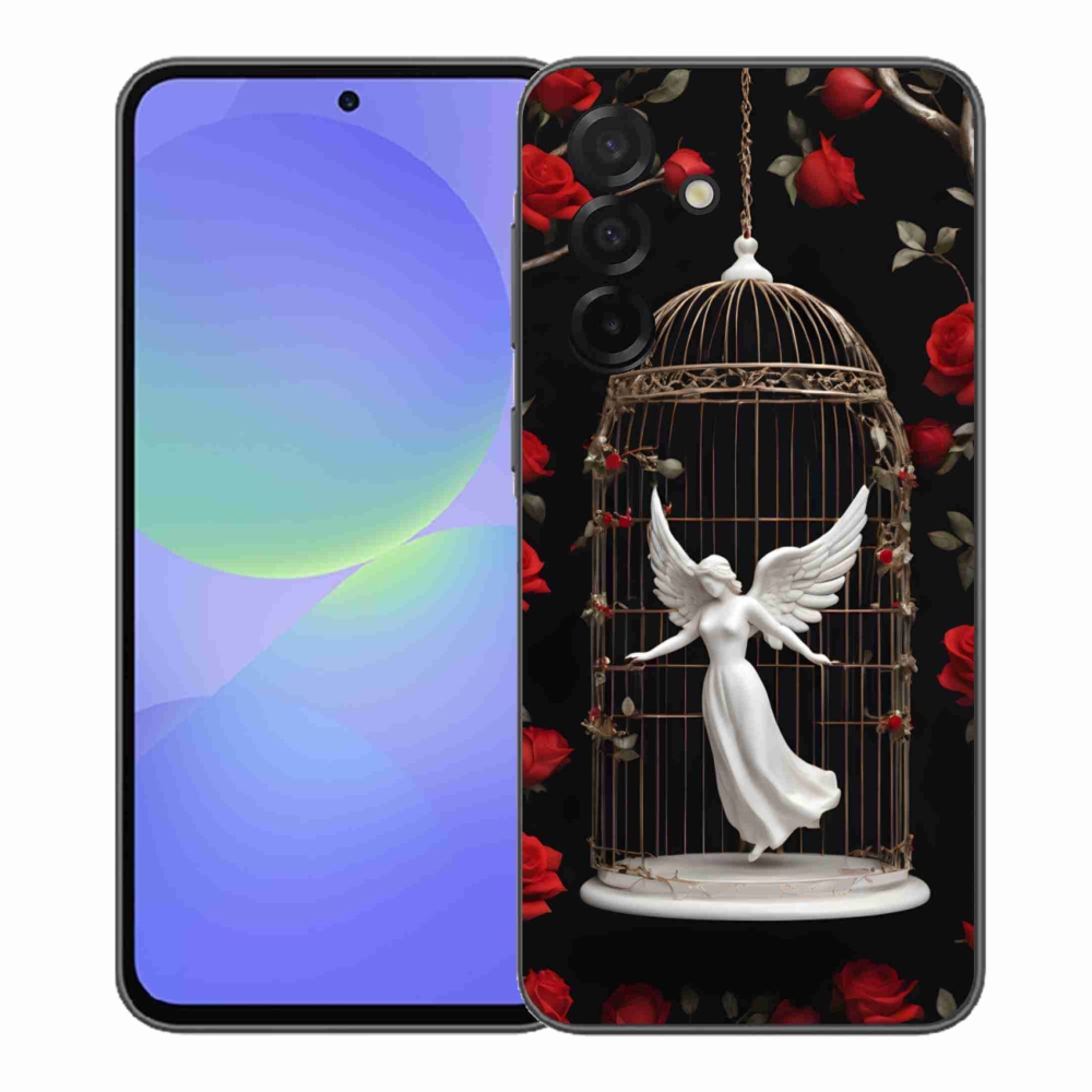 Gelový kryt mmCase na Samsung Galaxy A37 5G - uvězněný anděl
