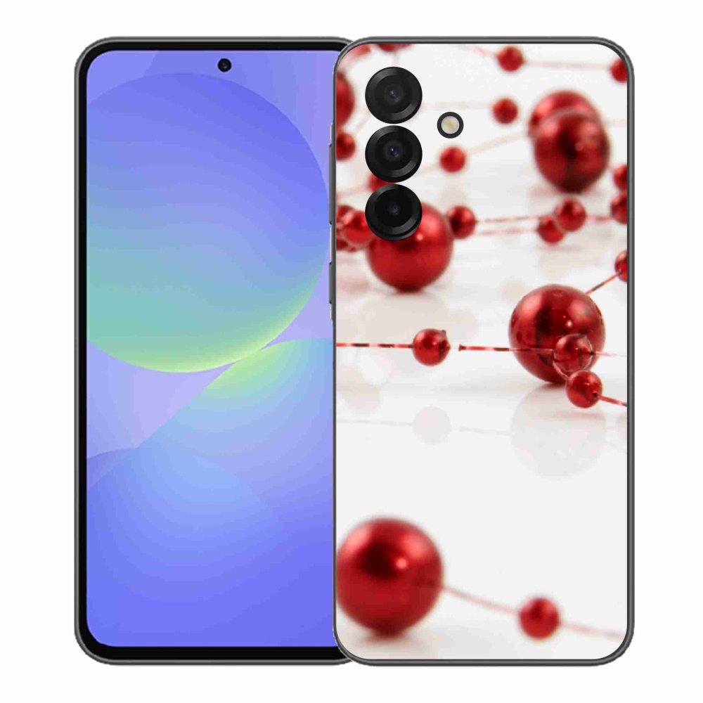 Gelový kryt mmCase na Samsung Galaxy A37 5G - vánoční řetěz