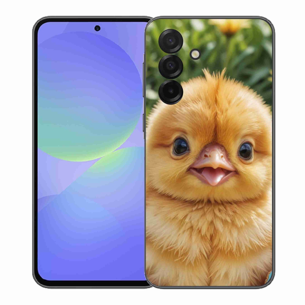 Gelový kryt mmCase na Samsung Galaxy A37 5G - veselé kuřátko