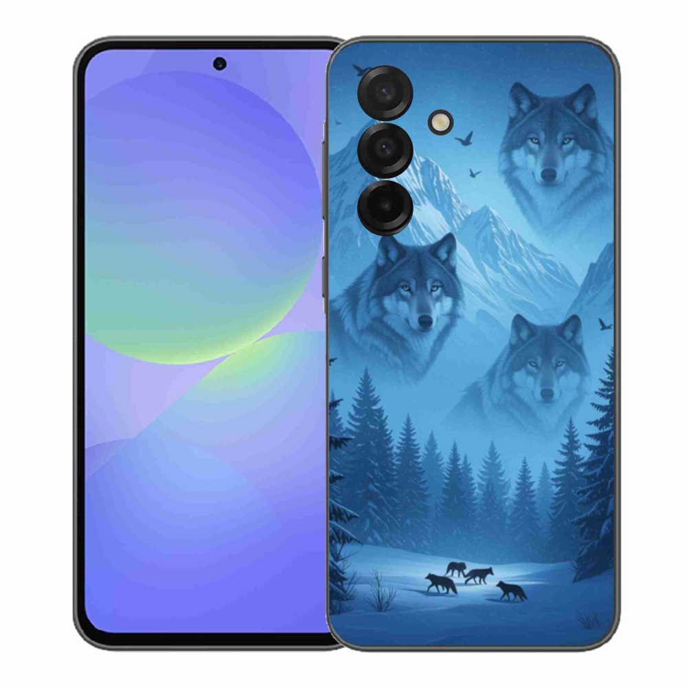 Gelový kryt mmCase na Samsung Galaxy A37 5G - vlčí smečka