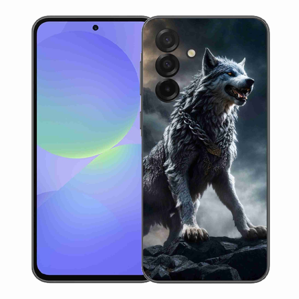 Gelový kryt mmCase na Samsung Galaxy A37 5G - vlk 1