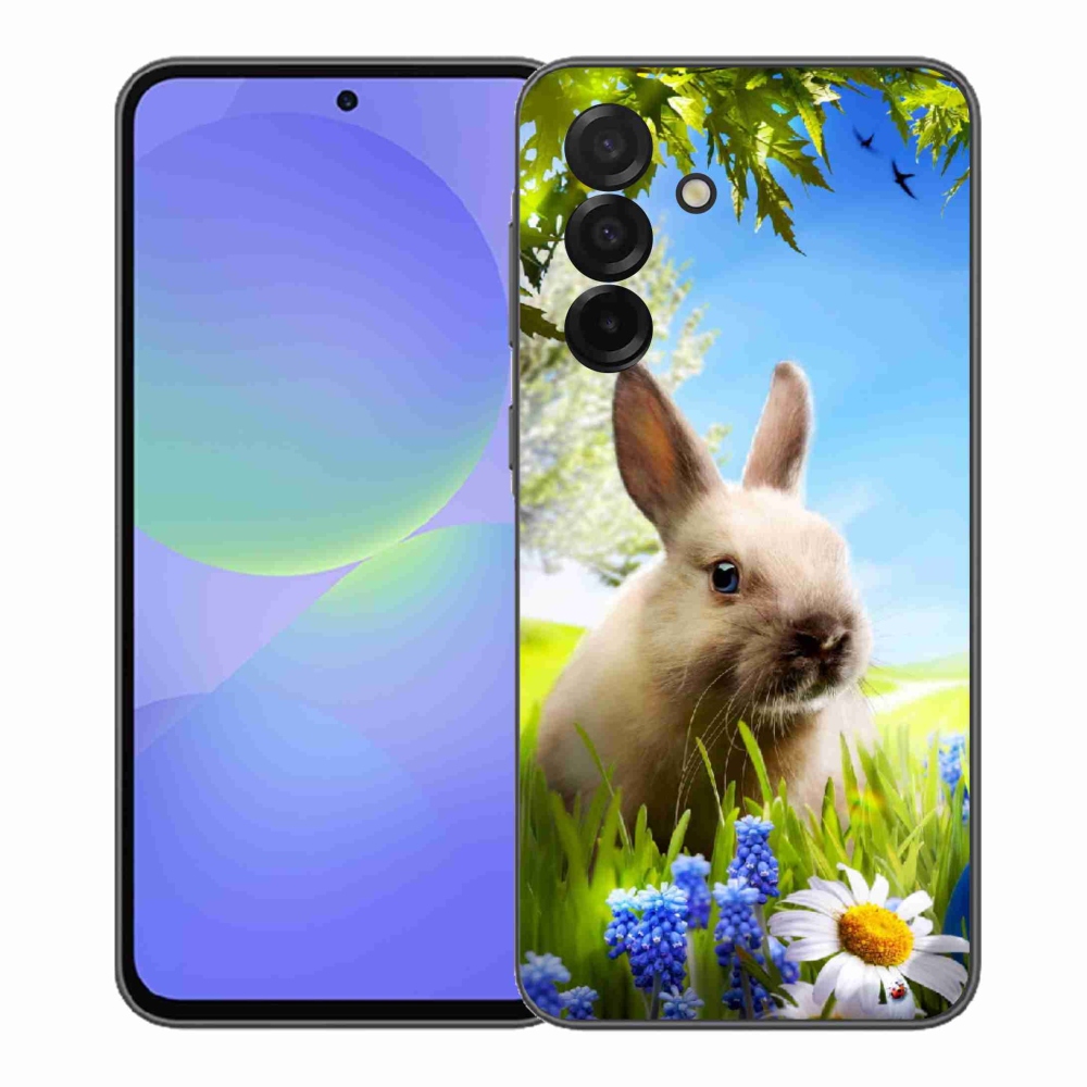 Gelový kryt mmCase na Samsung Galaxy A37 5G - zajíček