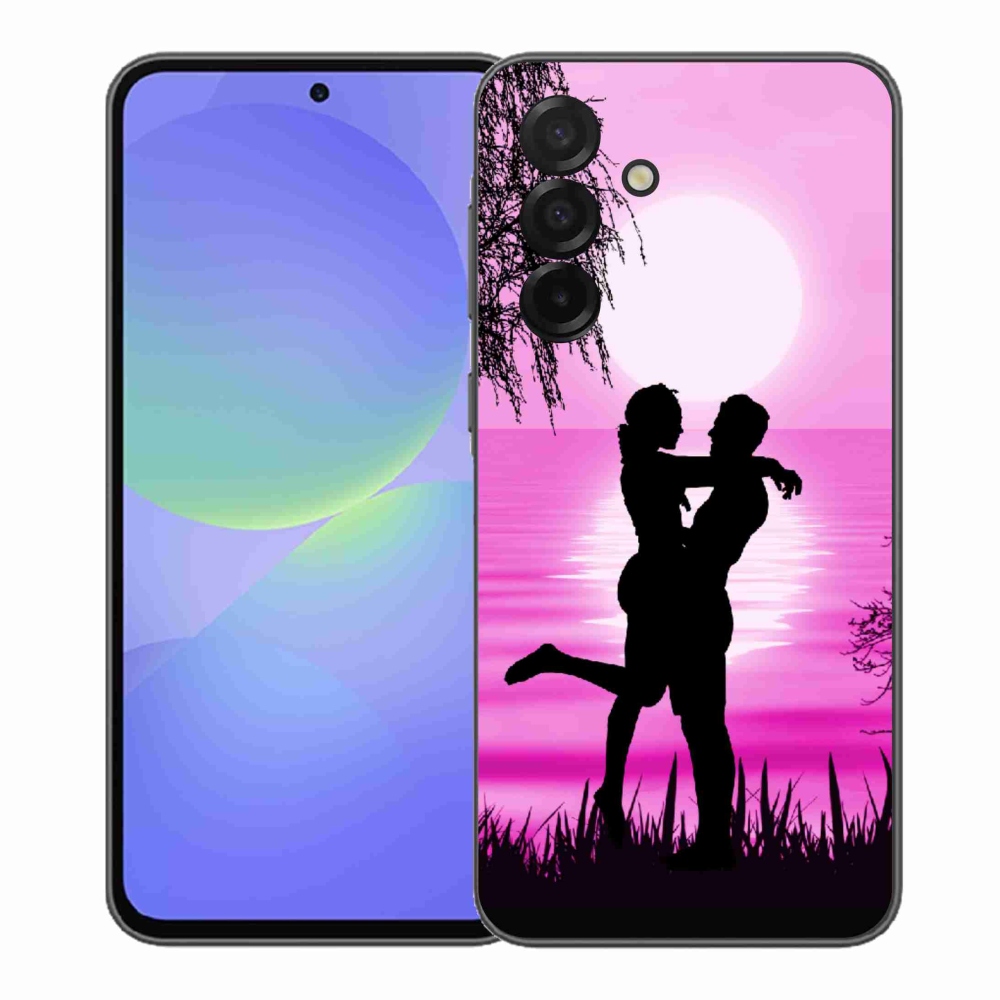 Gelový kryt mmCase na Samsung Galaxy A37 5G - západ slunce