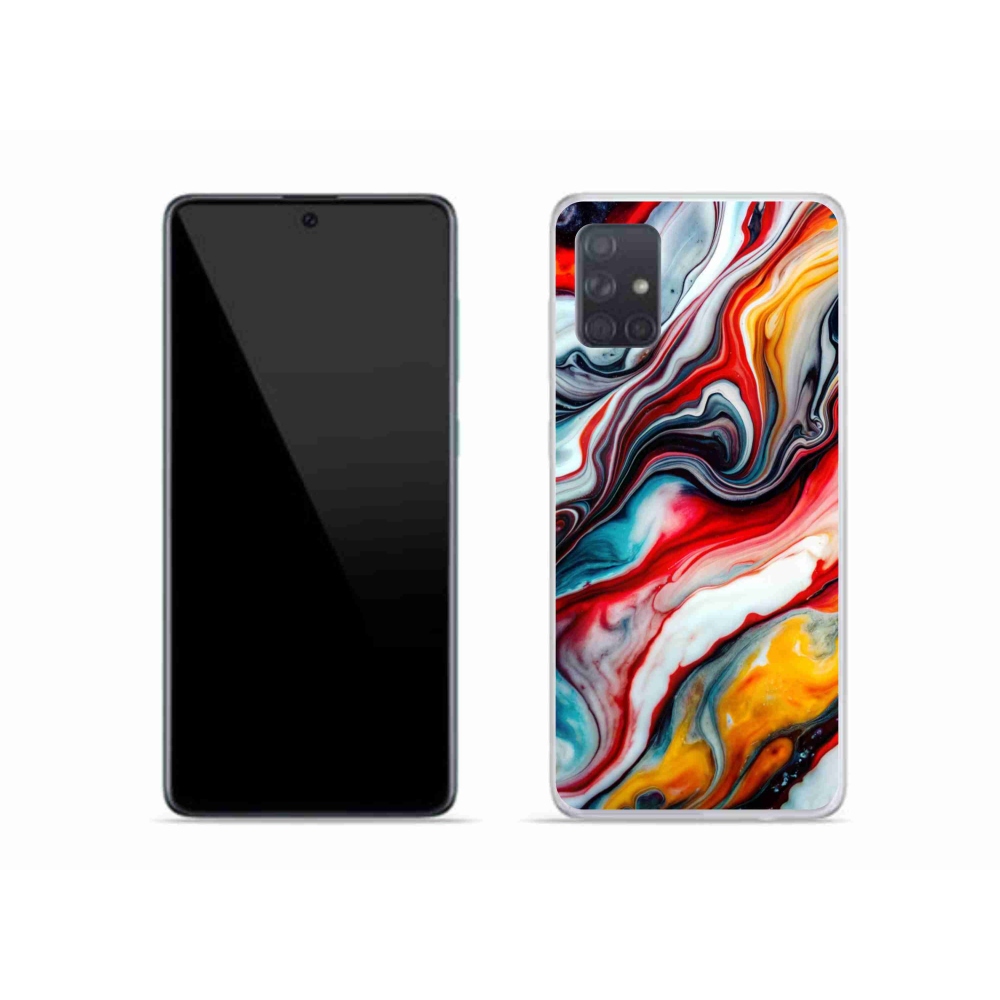 Gelový kryt mmCase na Samsung Galaxy A51 - abstraktní motiv 35