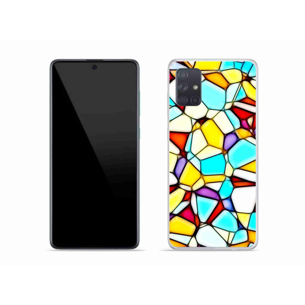 Gelový kryt mmCase na Samsung Galaxy A51 - abstraktní motiv 40